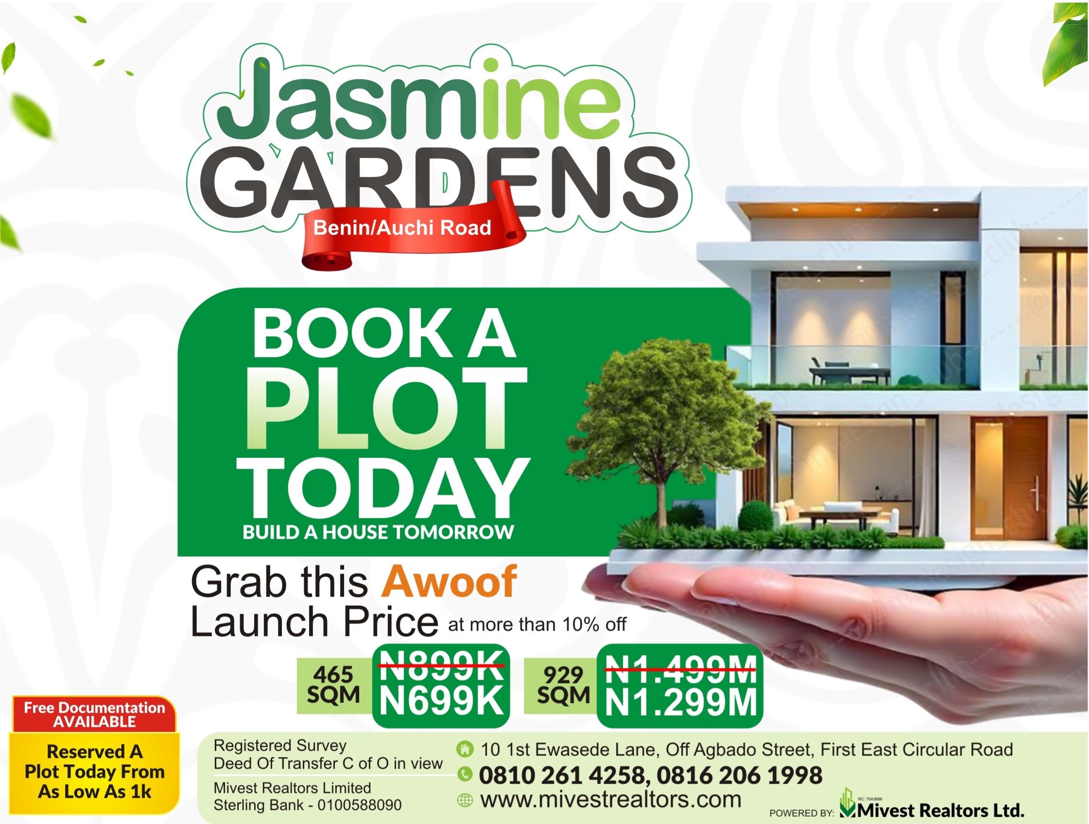 Jasmine Gardens – Benin/Auchi Road